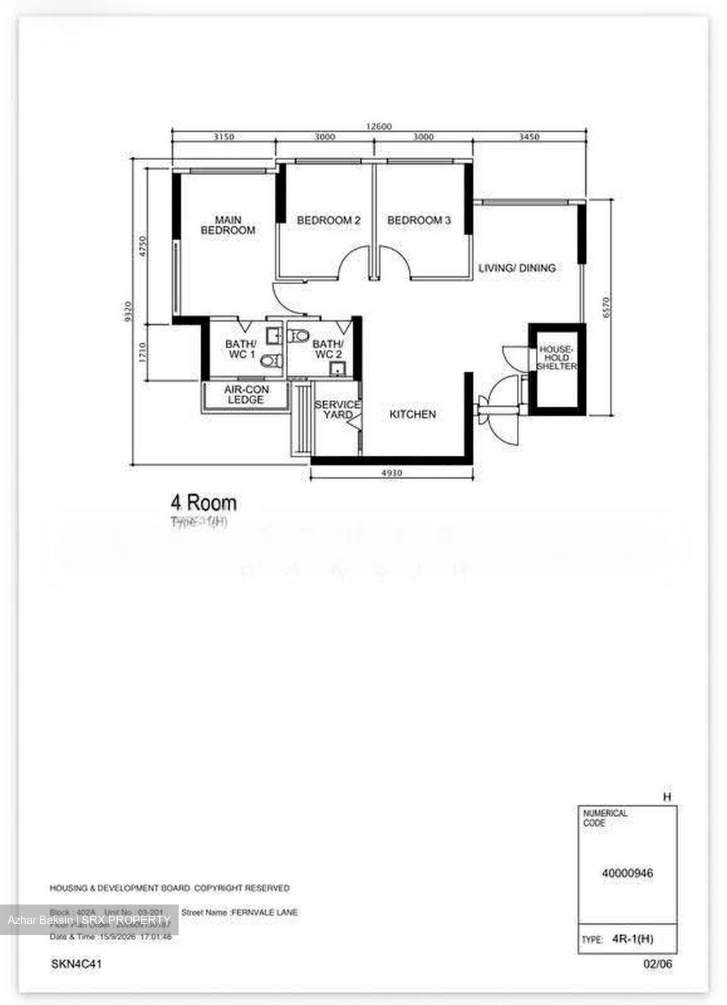 Blk 402A Fernvale Acres (Sengkang), HDB 4 Rooms #620097151